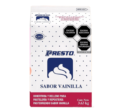 Jarabe Presto Vainilla